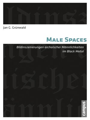 cover image of Male Spaces